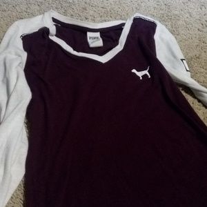 PINK Victoria Secret long sleeved shirt.